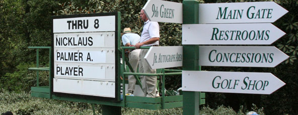 Nicklaus, Palmer & Player at The Masters