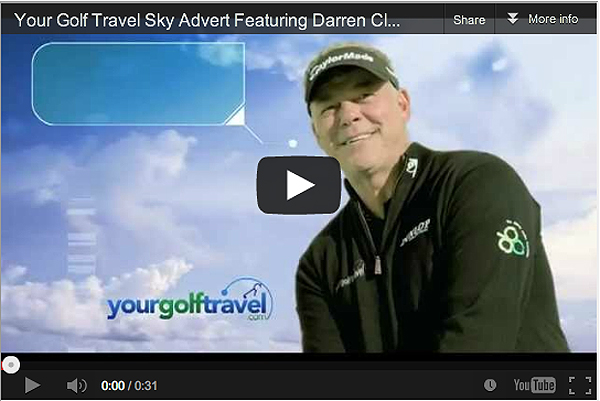 Your Golf Travel, Darren Clarke & Sky Sports