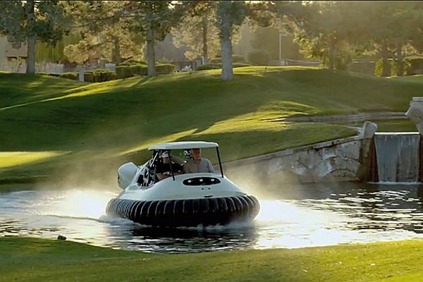 Drive It Like Bubba – American Golf Course To Use Hovercraft Golf Carts