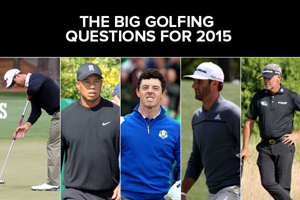 The biggest questions in golf for 2015