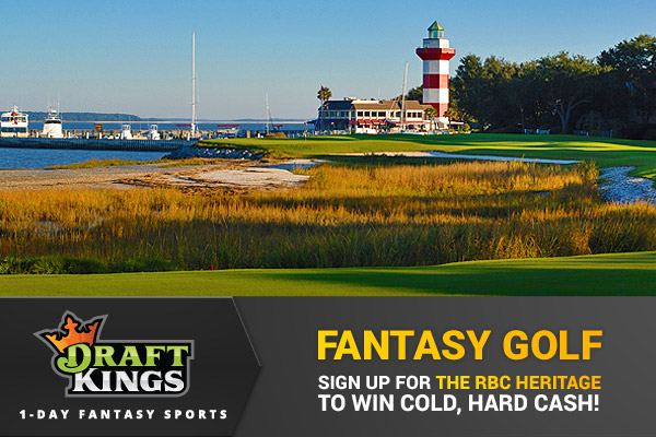 DraftKings Fantasy Golf – Our Tips and Picks for The RBC Heritage