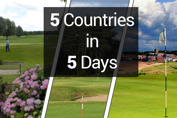 5 Countries in 5 days golf tour