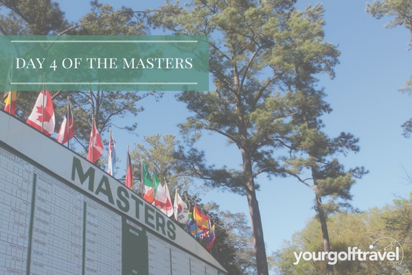 Day 4 of the Masters: Garcia wins 1st Major