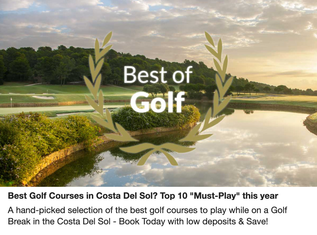 Best Golf Courses in the Costa del Sol