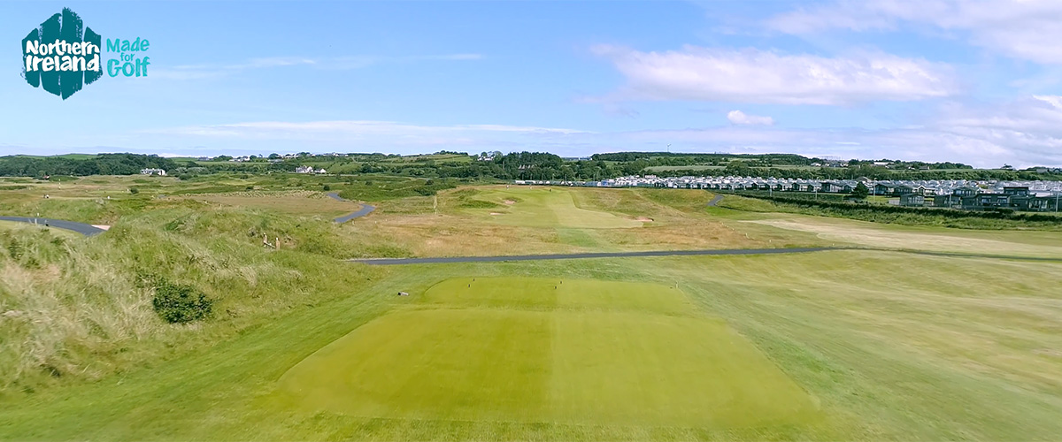 The first hole at Royal Portrush