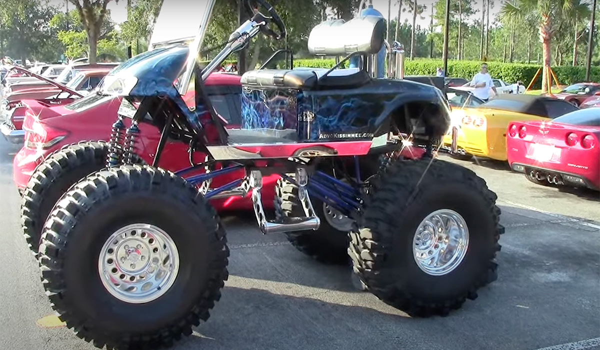 Monster Truck Golf Cart