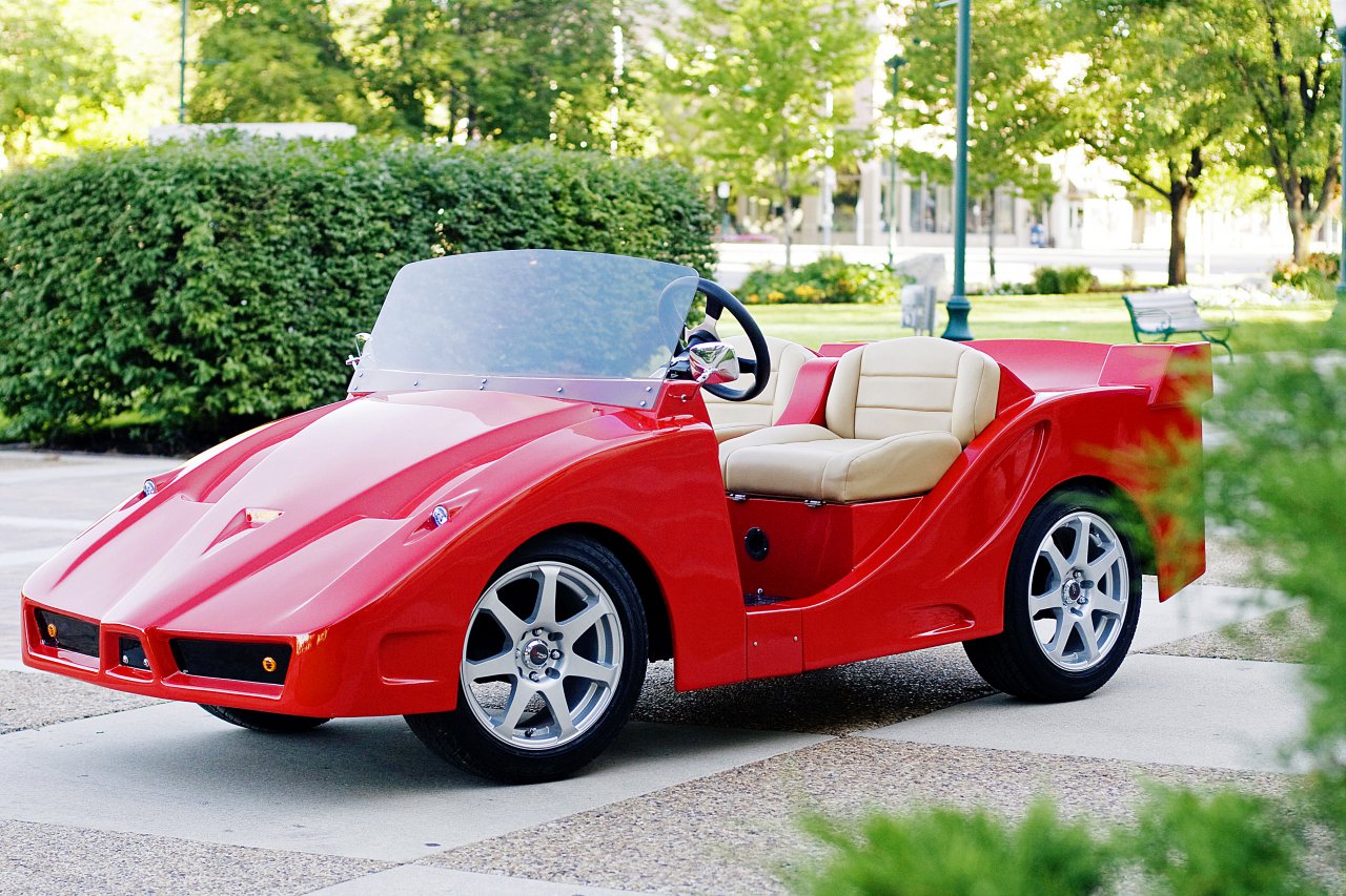 The Ferrari Golf Cart