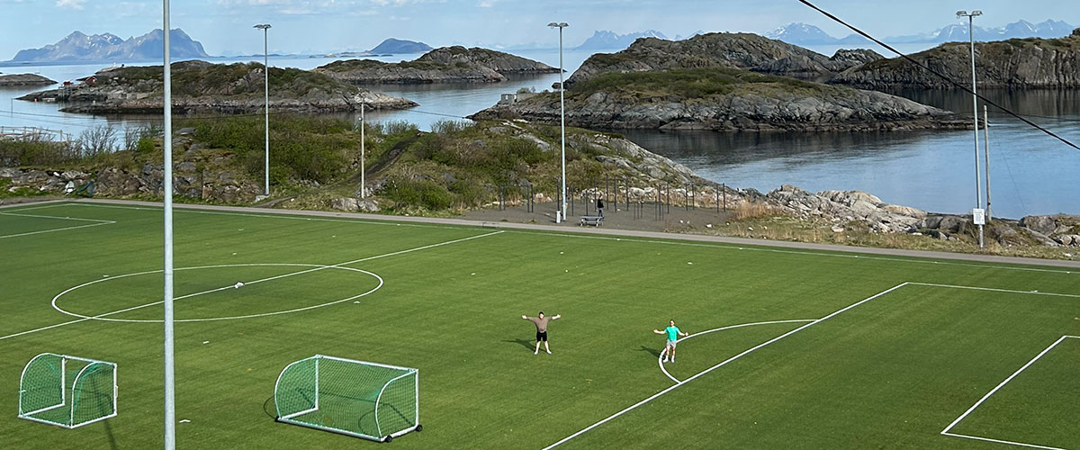 Football at Lofoten