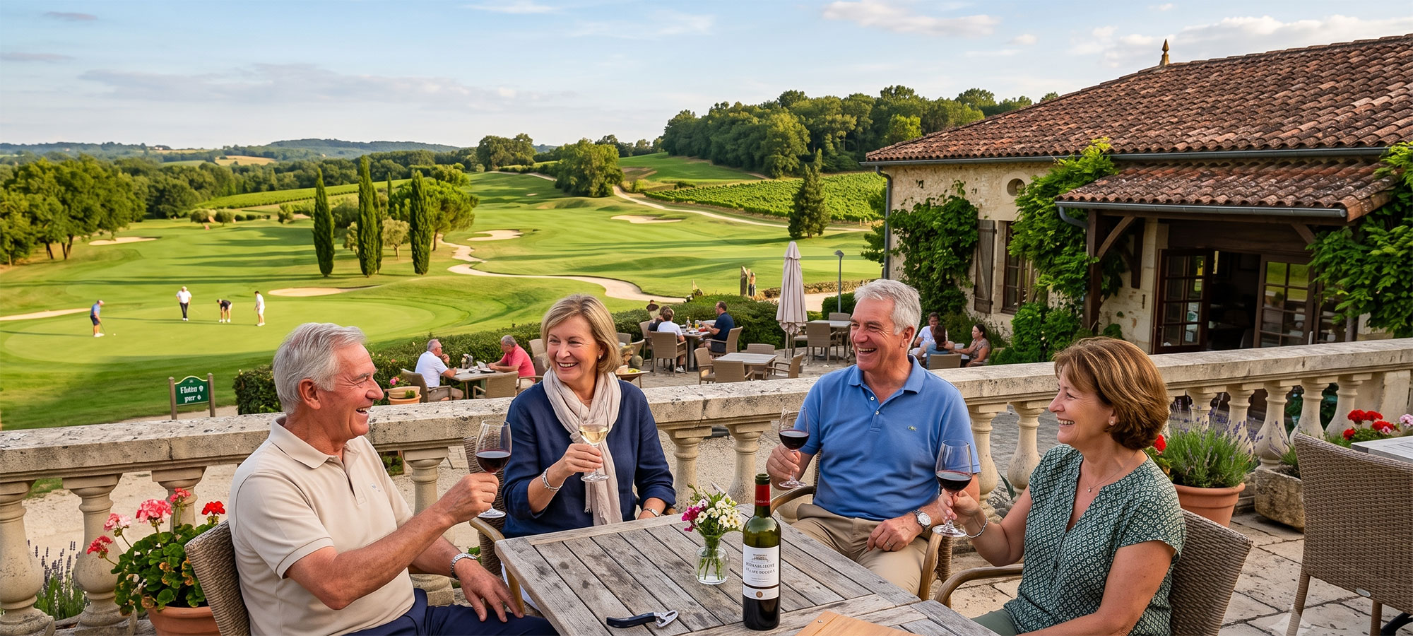 Luxury Golf & Wine Tours in France