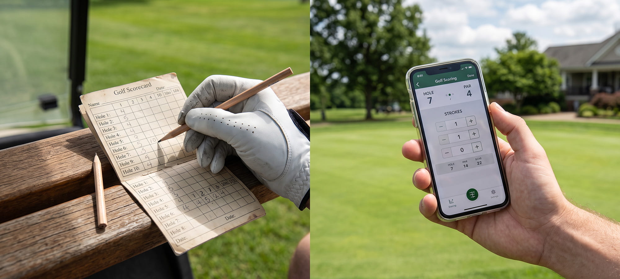 App vs. Paper: The Great Golf Scorecard Debate