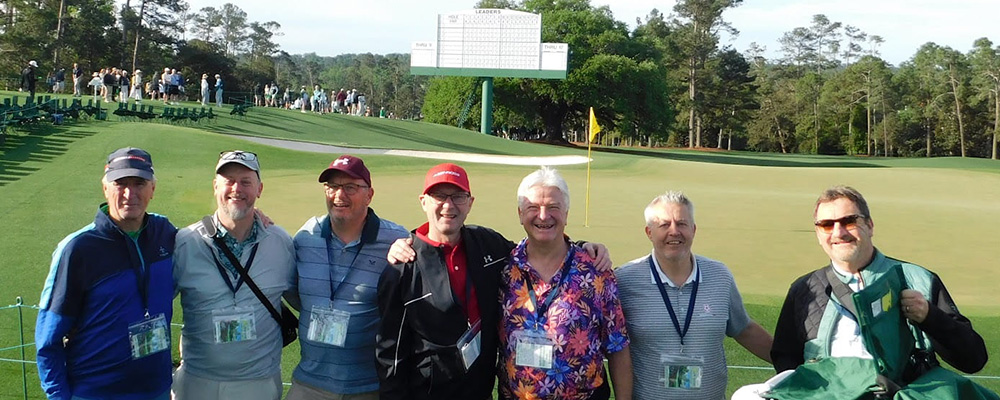Your Golf Travel clients at The Masters
